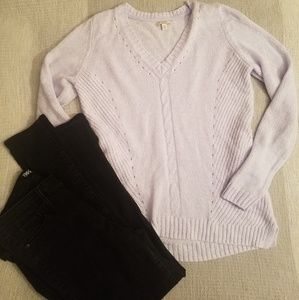 Soft blue/purple Sonoma sweater